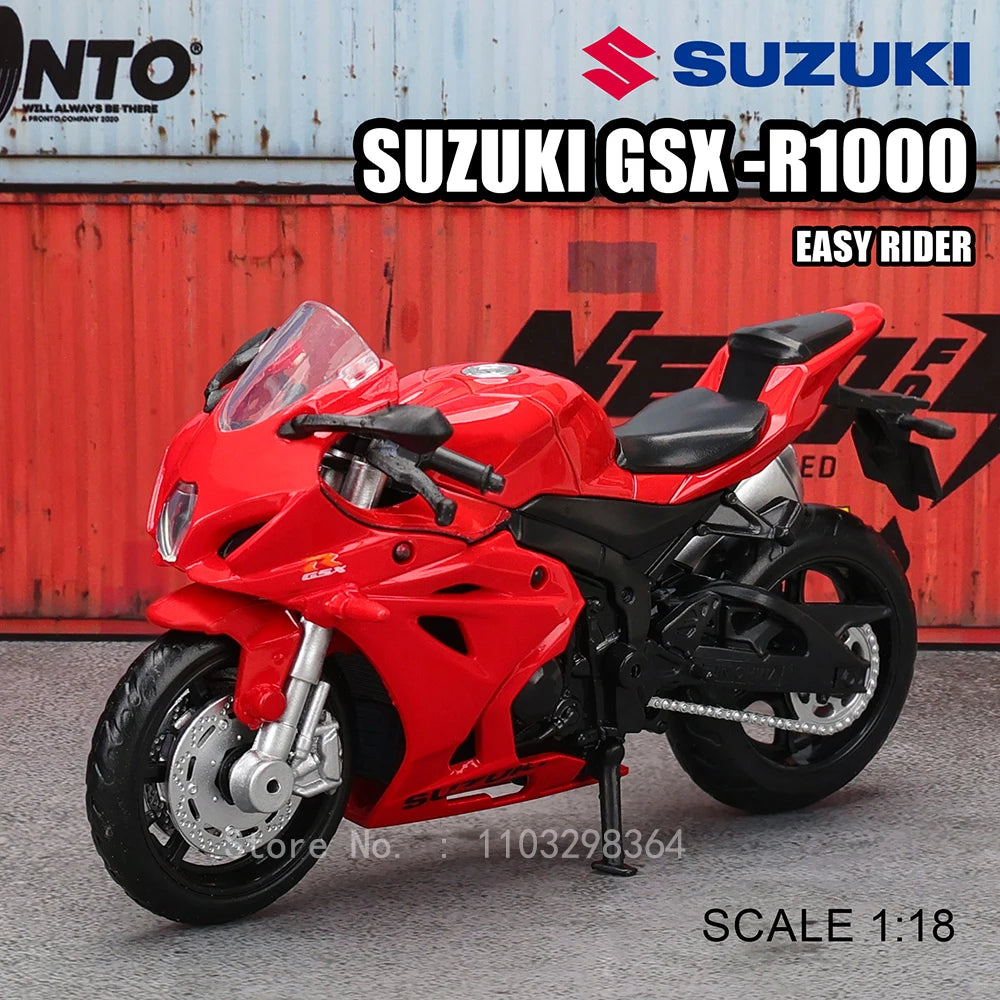Diecast Motorcycle – 1:18 Alloy Classic Bike