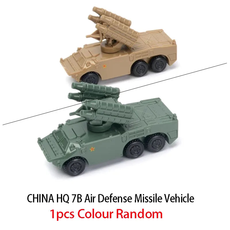 Tank Model Kit – 1:144 Scale Military Vehicle Set