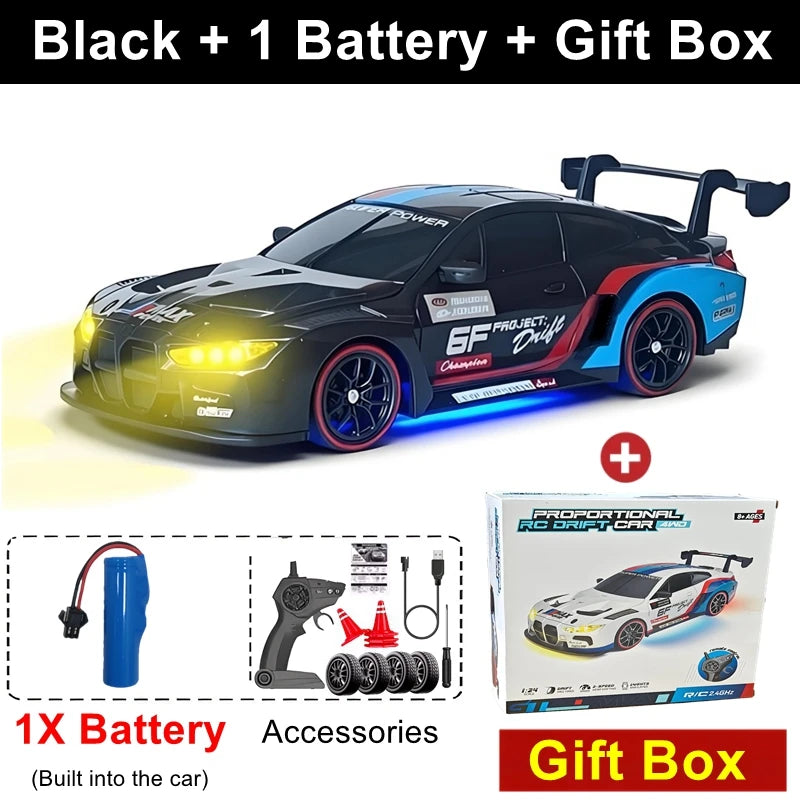 RC Drift Car – High-Speed Racing Car with LED