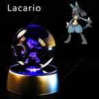 3D Crystal Ball Night Light – LED Glass Decorative Lamp