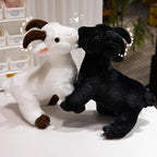 Goat Plush Toy – Cute Farm Animal Stuffed Toy