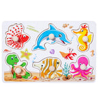 Wooden Montessori Puzzle – Baby Learning Board