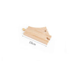 Wooden Train Track – Railway Track Connector & Assembly Set