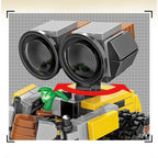 Classic Movie Mini Robot MOC Building Blocks Model DIY Bricks Kits Creative Toys for Kids Children Adult Gifts