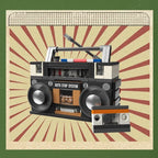 Retro Building Blocks Set – DIY Vintage Appliance Models