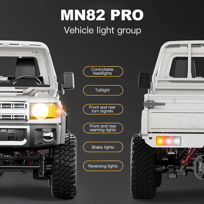 RC Pickup Truck – Remote Control Car with LED