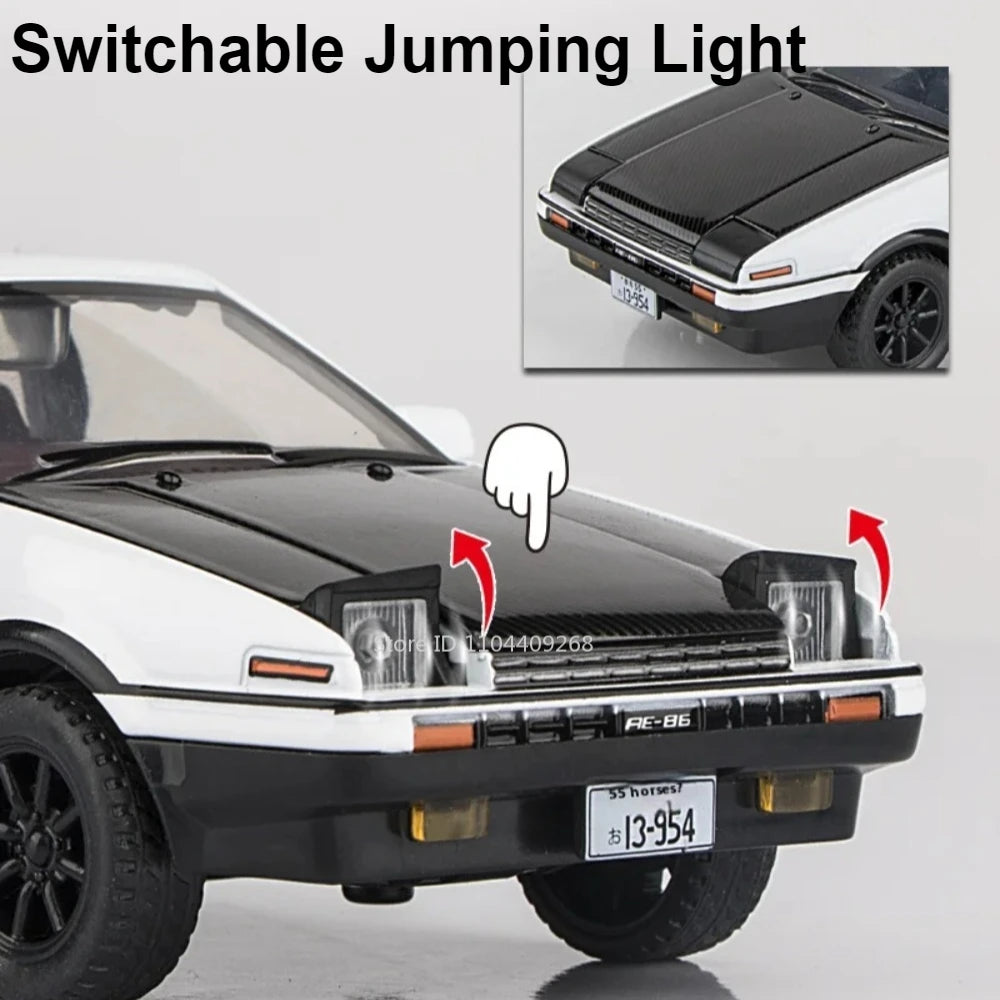 1:30 Diecast Car – Alloy Pull Back Model with Sound & Lights
