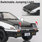 1:30 Diecast Car – Alloy Pull Back Model with Sound & Lights