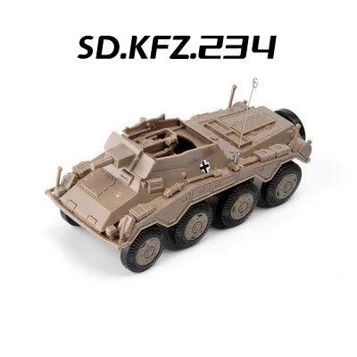 Military Vehicle Model Kit – 1/72 Scale Assembly Set