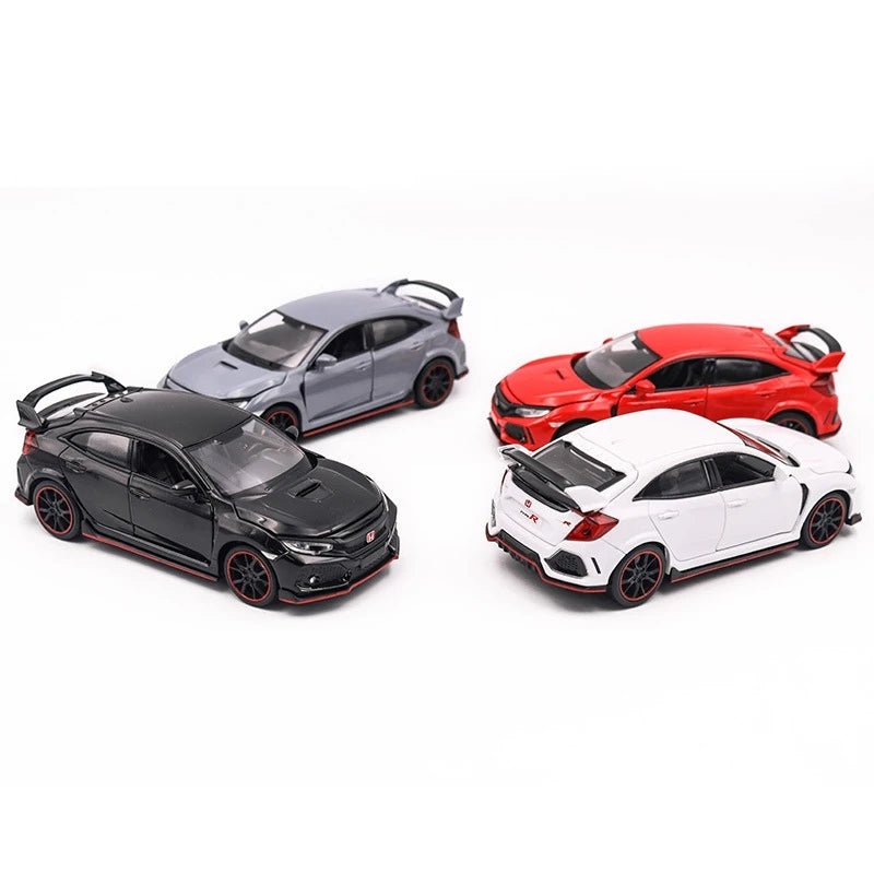 1:32 Diecast Toy Car – Pull Back Model with Sound & Light
