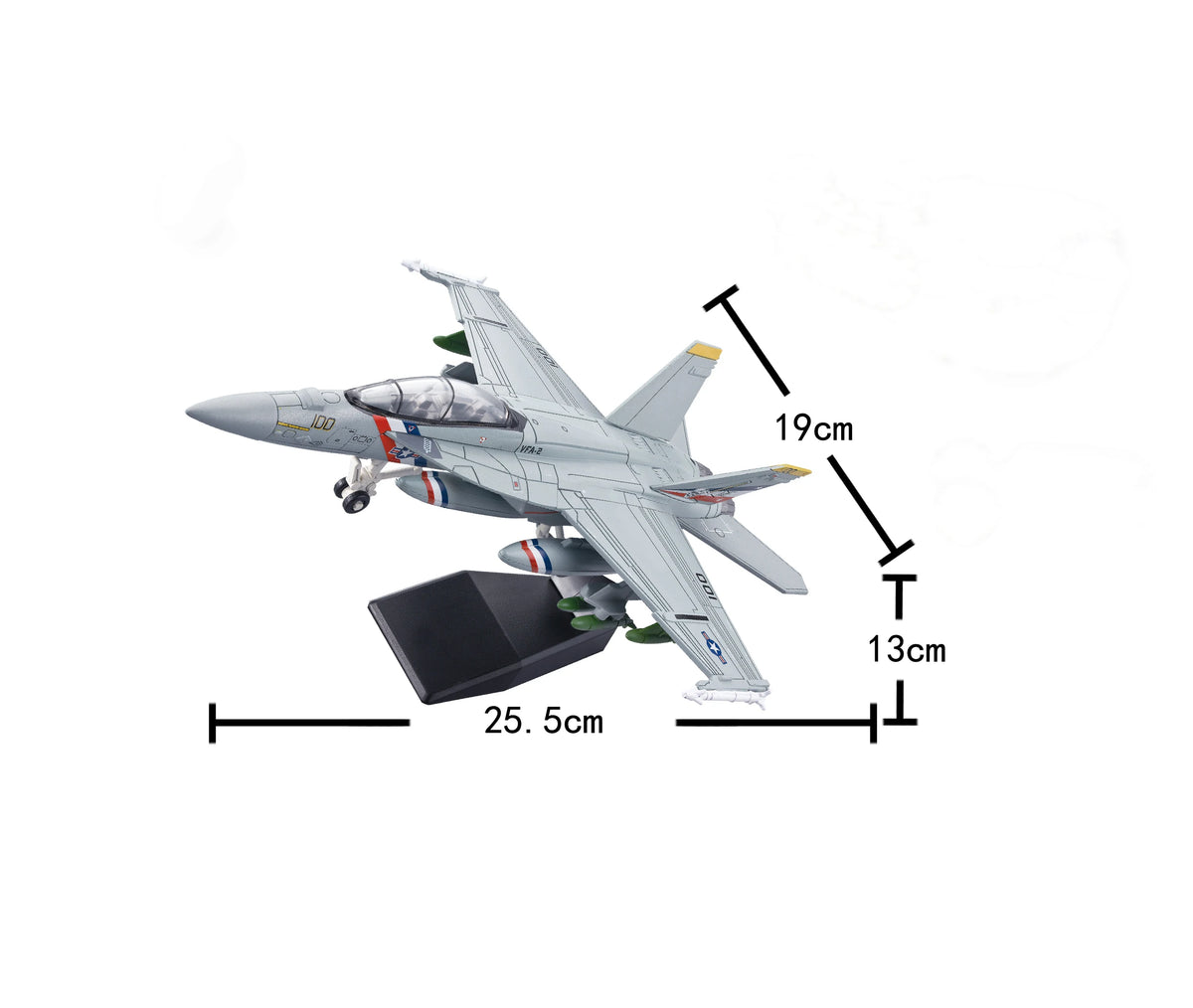 Military Aircraft Model – 1:72 Scale Fighter Plane