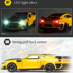 1:32 Diecast Car – Alloy Model with Sound, Lights & Pull Back