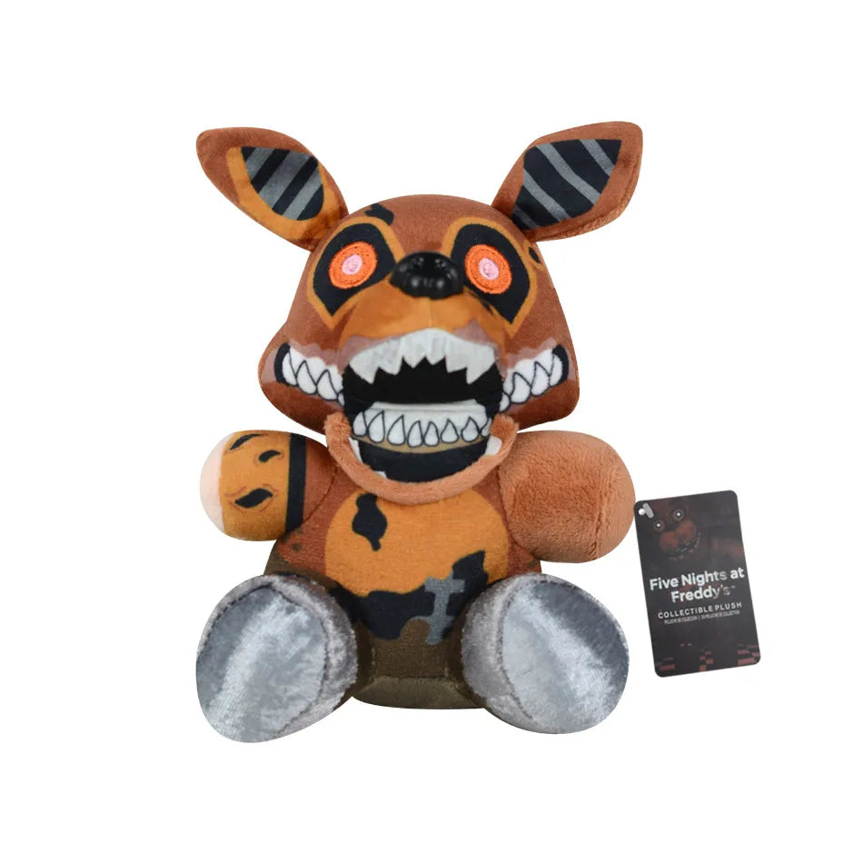 Horror Bear Plush Toy – Cute Cartoon Stuffed Doll