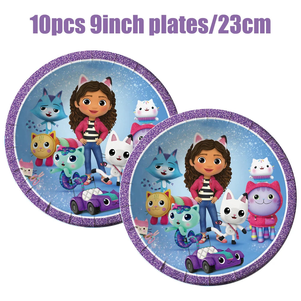 Birthday Party Supplies – Kids Tableware & Decoration Set
