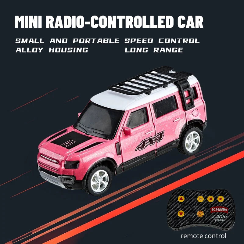 1:64 RC Car Mini Alloy Remote Control Vehicle
