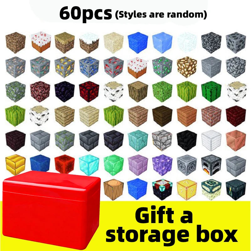 Building Block Storage Box – Magnetic DIY Building Block Set