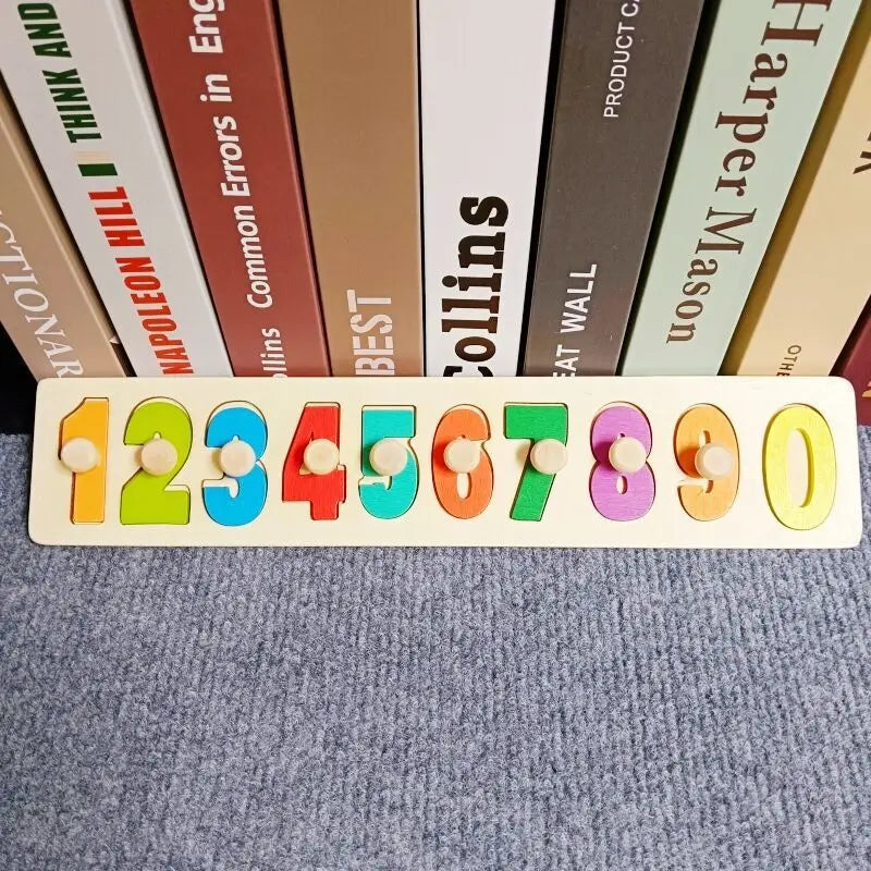 Wooden Montessori Puzzle – Baby Learning Board