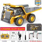 RC Excavator 4WD Construction Vehicle with Lights & Sound