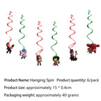 Birthday Party Decorations Set – Banner, Balloons & Cake Toppers