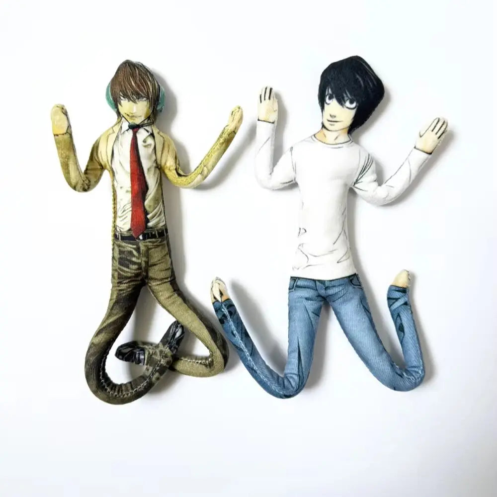 Anime Plush Doll Soft Stuffed Toy Flexible Joint Room Decoration