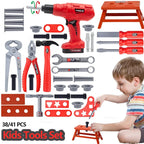 Pretend Tools Set for Kids – 38/42 Piece Toy Tool Kit