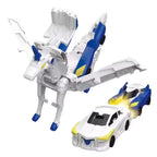 Transforming Car Toy – 2 in 1 Magnetic DIY Vehicle