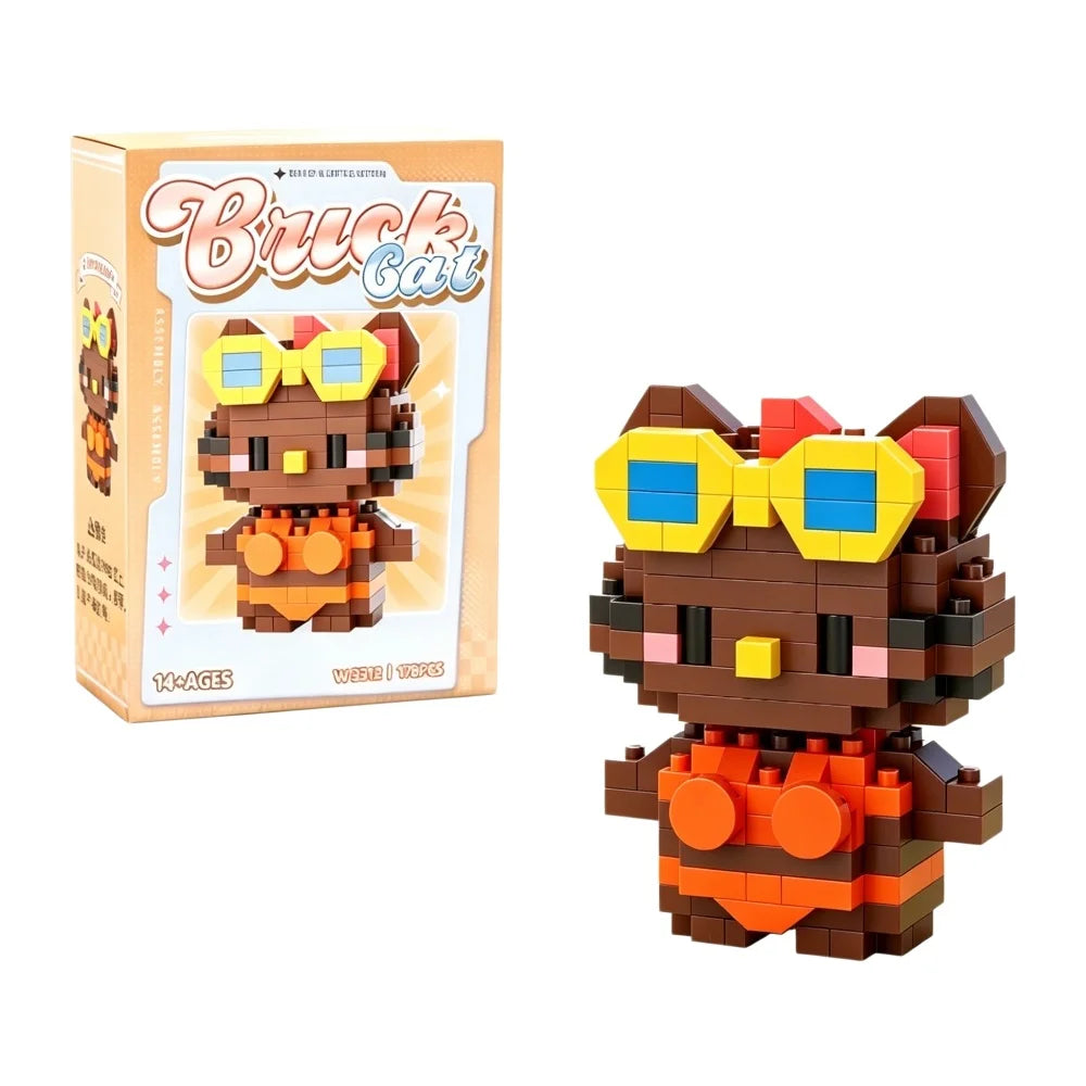 Building Block Figures – Mini Cartoon Set