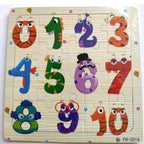 Wooden 3D Puzzle – Cartoon Animal Jigsaw Toy for Kids