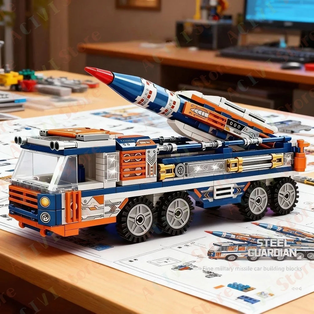 Ship Building Blocks Set – Ship & Aircraft Model Construction Kit