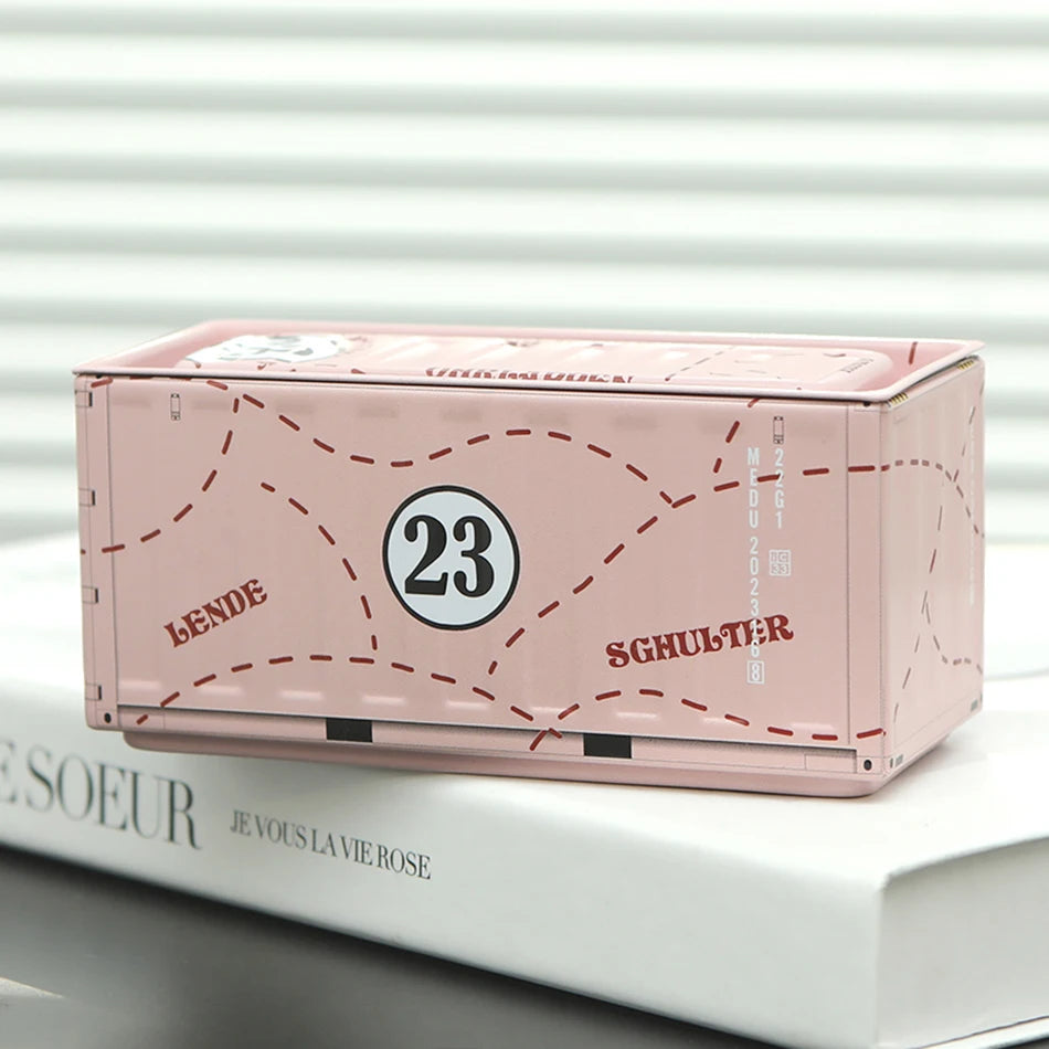 Mini Storage Box – Iron Desktop Container for Small Items