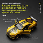 DIY Racing Car Model – With Metal Car