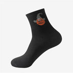 Halloween Socks for Men – 5 Pair Spooky Mid-Calf Crew Socks