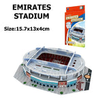 3D Football Stadium Puzzle – DIY Football Field Model