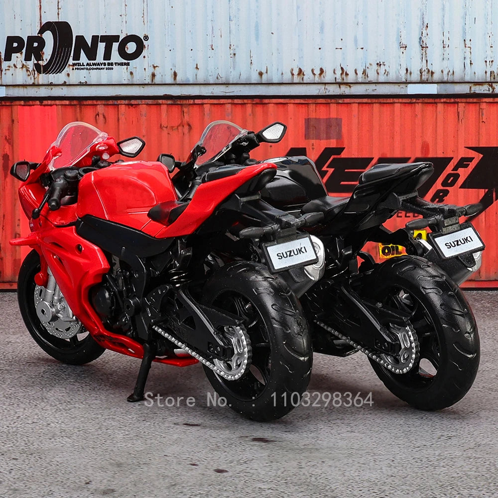 Diecast Motorcycle – 1:18 Alloy Classic Bike