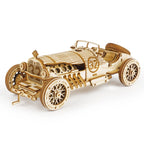 3D Wooden Puzzle – DIY Car Model Kit