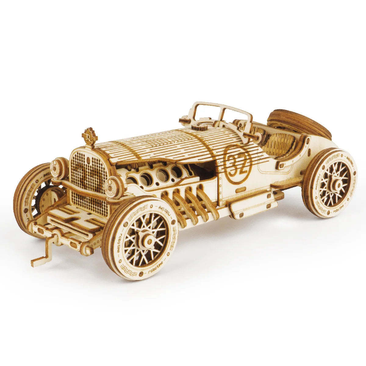 3D Wooden Puzzle – DIY Car Model Kit