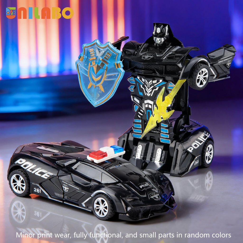 Transformable Robot Car – Diecast Toy