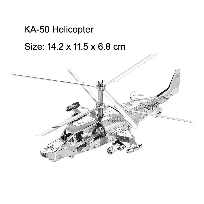 3D Metal Puzzle – Military Model Kit