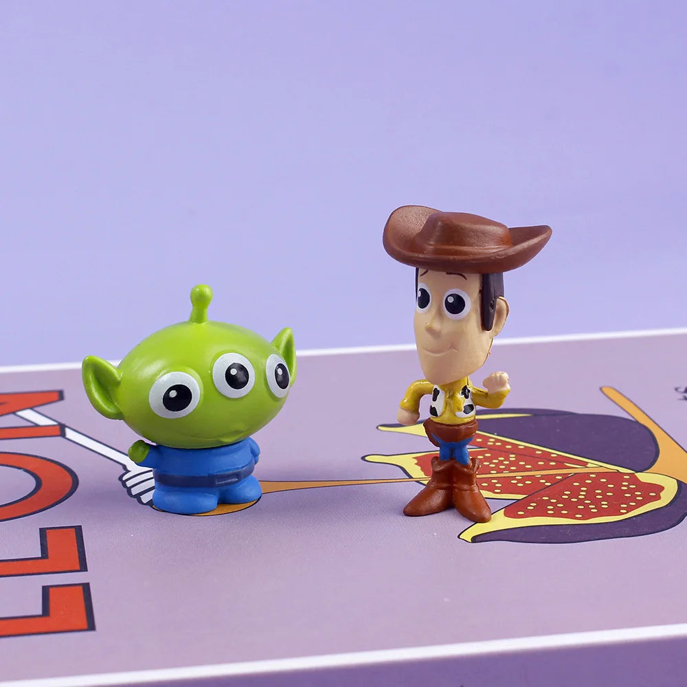 Toy Story Action Figures 6pc 4.5cm PVC Character Set