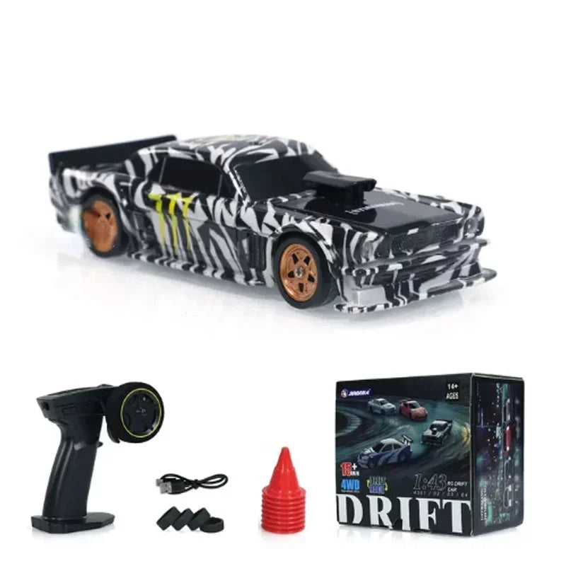 RC Drift Car 1:43 4WD Mini Remote Control Racing Car