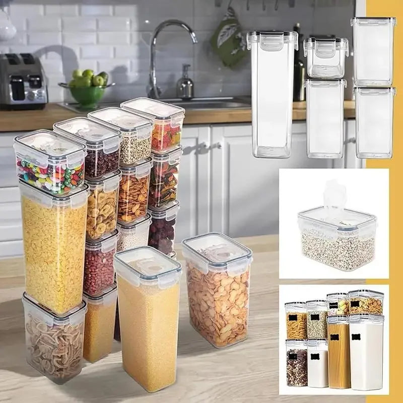 Airtight Food Storage Container with Lid for Kitchen
