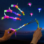 LED Flying Rocket Toy – Light Up Party Toy
