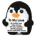 Custom Crochet Dolls Handmade Pocket Hug Animal Positive Plant Bespoke Unique Knitted Doll Plush Toy Gift for The One I Love