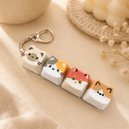 Animal Keychain – Cute Resin Key Ring & Bag Charm