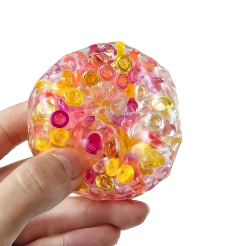 Ice Beads Squishy Balls – Slow Rebound Squeeze Fidget Toy