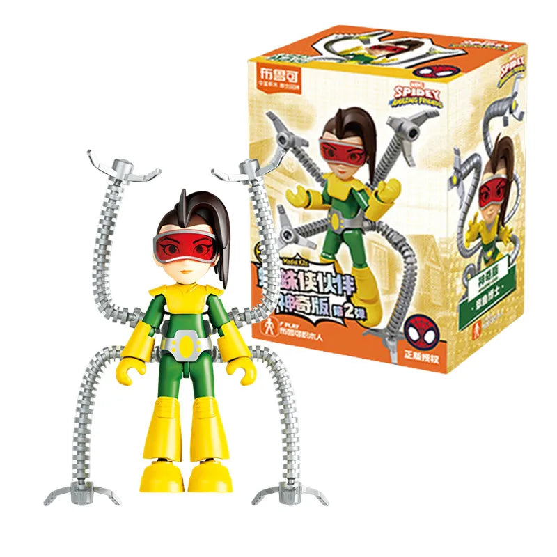 Superhero Building Blocks – 12cm Collectible Figure Set