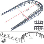 Train Track Building Blocks – Flexible DIY Railway Set