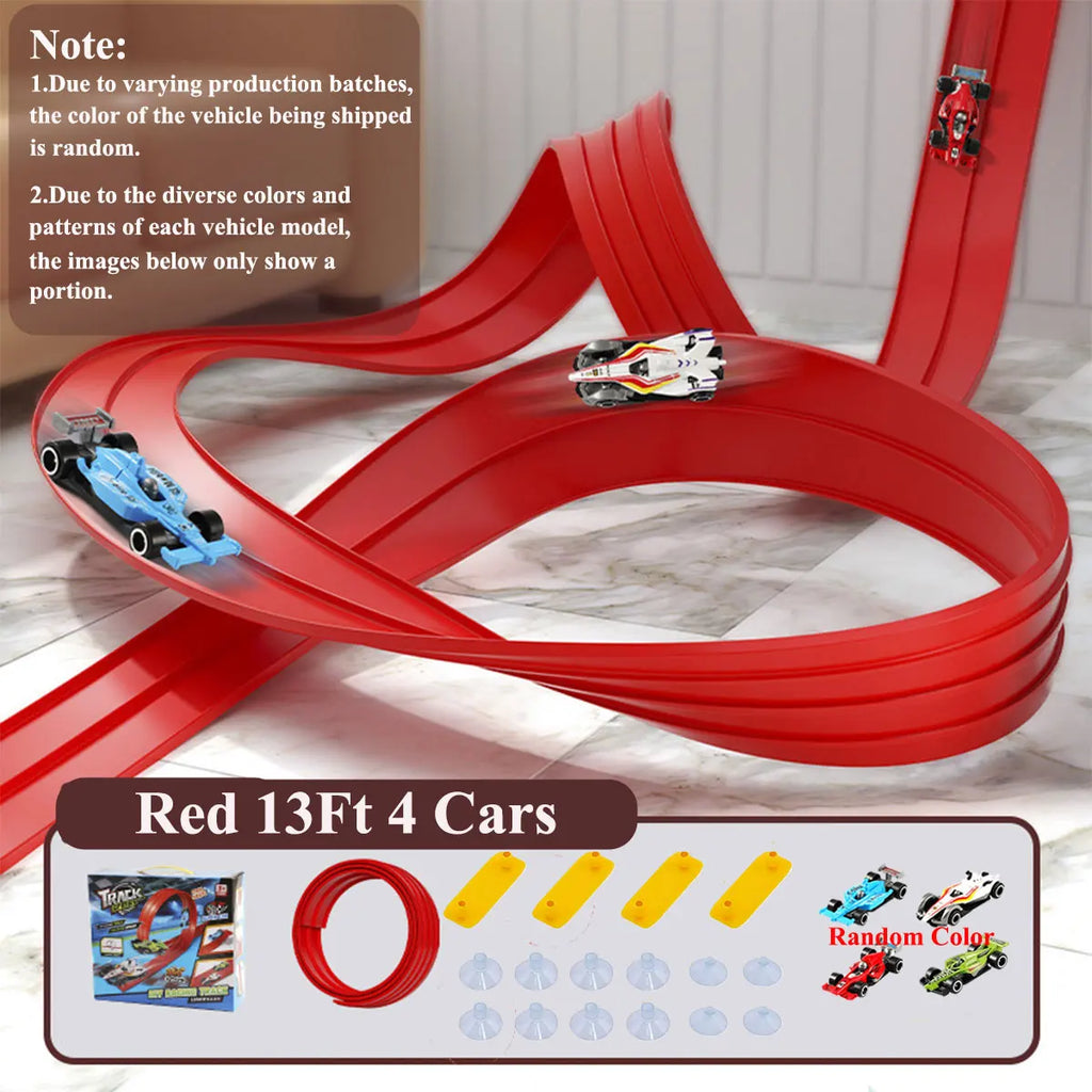 Flexible Race Track – DIY Portable Toy Car Track