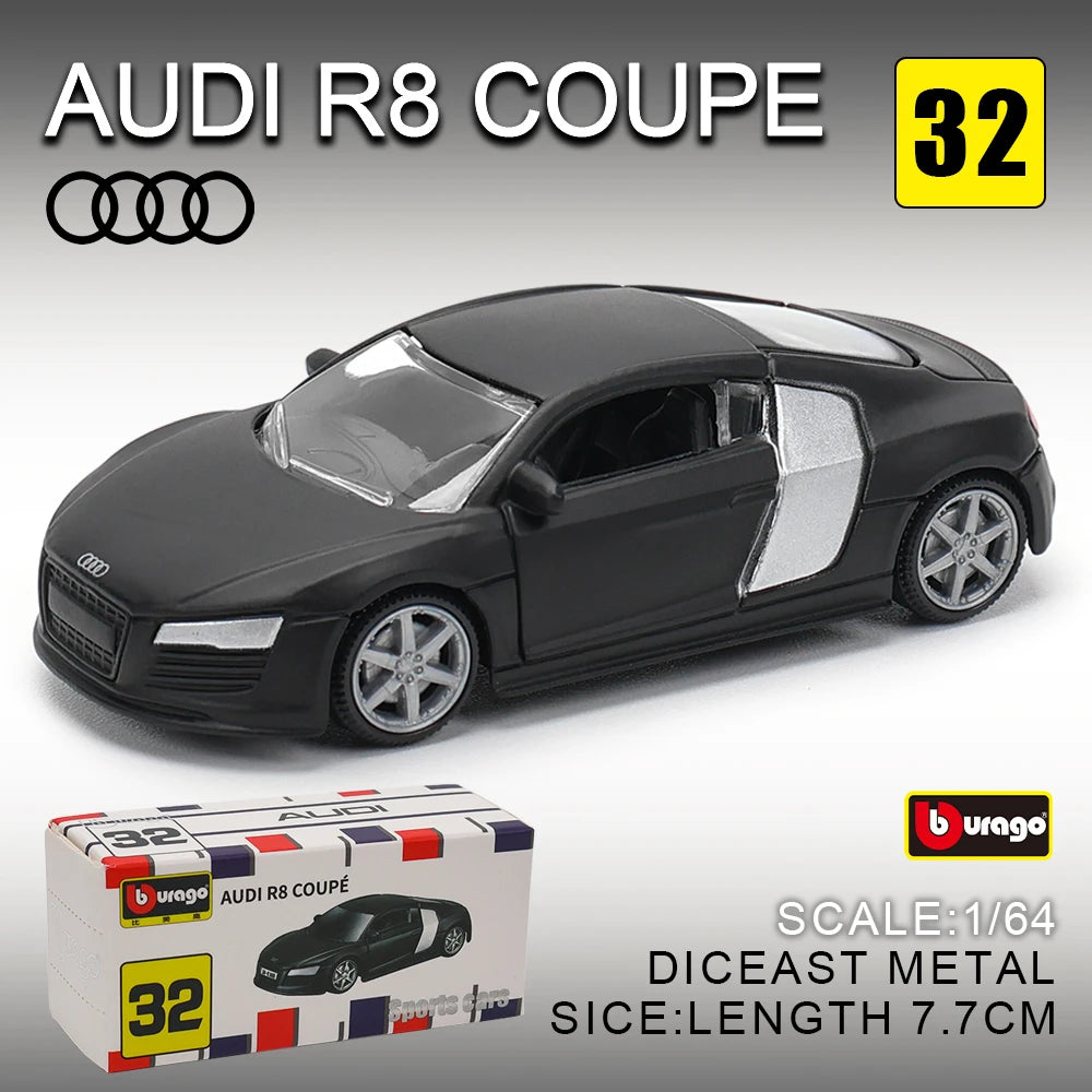 1:64 Diecast Model Car – Metal Collectible Vehicle for Display
