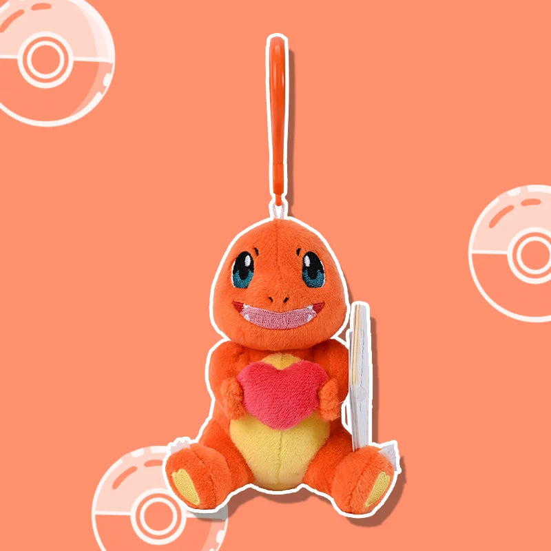 Pokémon Pikachu Gengar Charmander Togepi Anime Plush Toy Cartoon & Cute Doll keyring Children's Toy Backpack pendant
